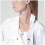 Vivienne Westwood Drunken cotton poplin shirt with Orb embroidery, white