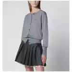 Vivienne Westwood Bea cotton and cashmere cardigan in dark grey