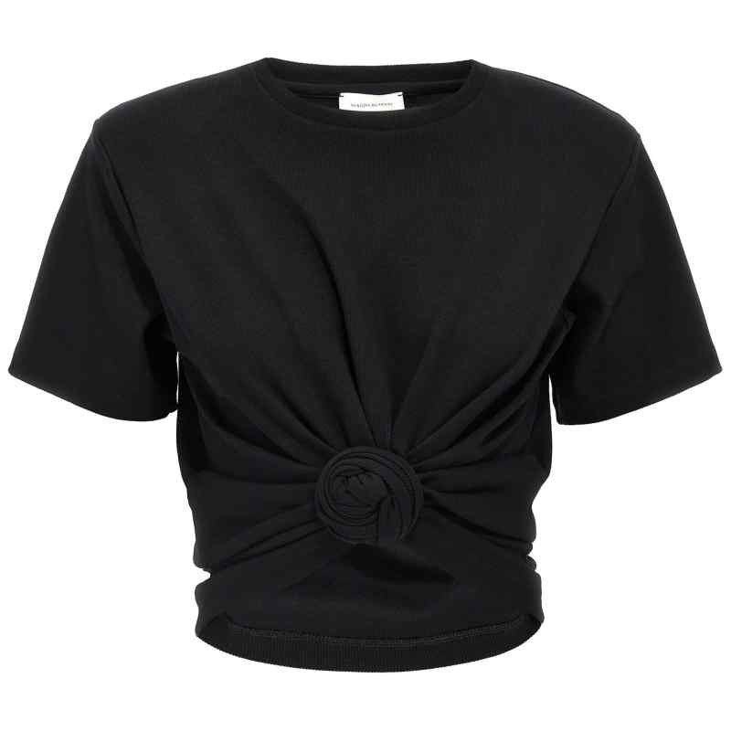 182425BLACK_01_M_2025-03-10T10-33-12.671Z Magda Butrym 01 T-shirt