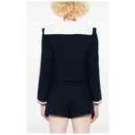 Self-Portrait Bouclé cropped jacket