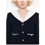 Self-Portrait Bouclé cropped jacket