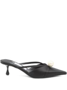 Jimmy Choo 50mm Sana pearl-embellished mules