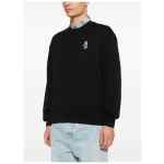 Maison Kitsuné Fox-embroidered cotton sweatshirt