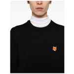 Maison Kitsuné Bold fox head patch sweater