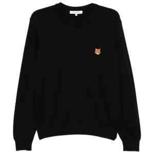 Maison Kitsuné Bold fox head patch sweater