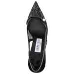Jimmy Choo Amita 45 patent leather slingback pumps
