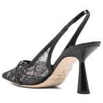 Jimmy Choo Amita 45 patent leather slingback pumps