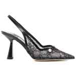 Jimmy Choo Amita 45 patent leather slingback pumps