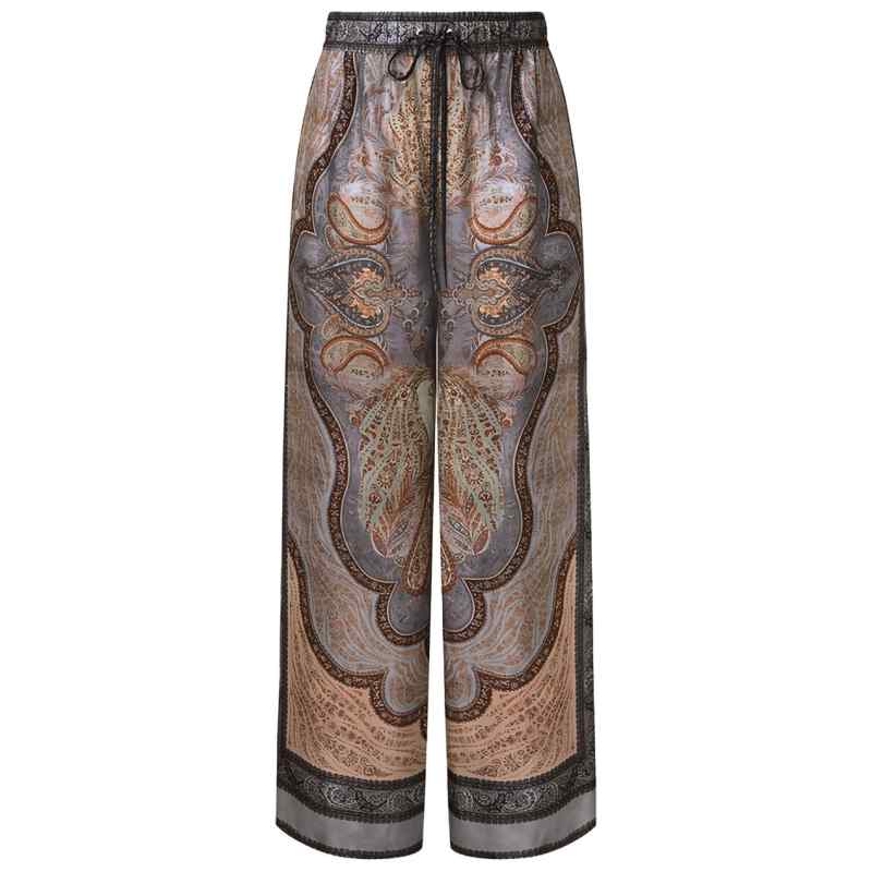 Zimmermann Wanderlust silk trousers