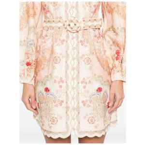 Zimmermann Daylight linen mini dress