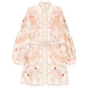 Zimmermann Daylight linen mini dress