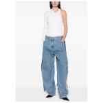 The Attico Denim cotton jeans