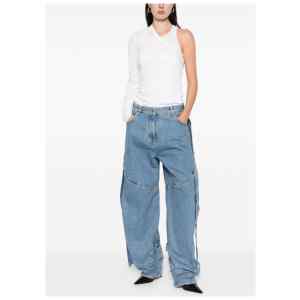 The Attico Denim cotton jeans