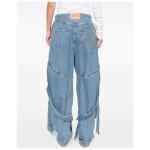 The Attico Denim cotton jeans