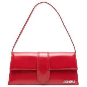 Jacquemus Le Bambino long leather shoulder bag
