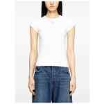 Diesel T-Angie logo-embroidery T-shirt