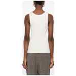 Saint Laurent Logo cotton tank top