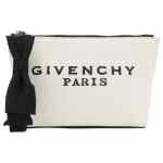 Givenchy Pouch In Canvas With Bow