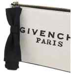 Givenchy Pouch In Canvas With Bow