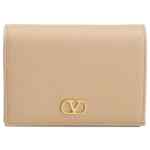 Valentino Garavani-VLogo Signature Grainy Calfskin Wallet