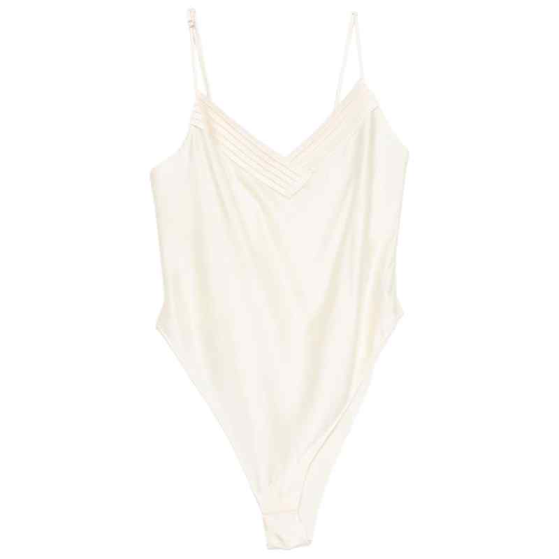 Forte Forte Silk satin bodysuit