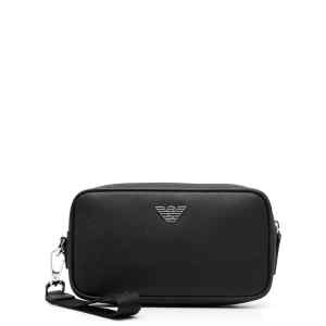 Emporio Armani Asv Regenerated Saffiano Washbag