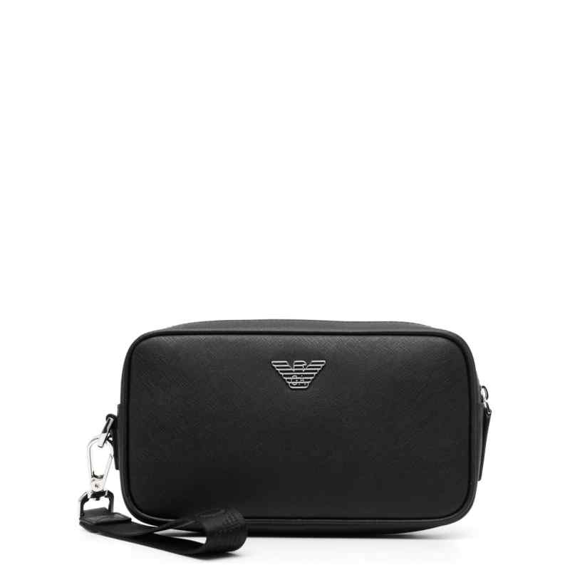 Emporio Armani Asv Regenerated Saffiano Washbag