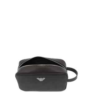 Emporio Armani Asv Regenerated Saffiano Washbag
