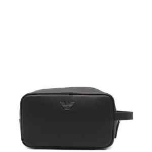 Emporio Armani Asv Regenerated Saffiano Washbag