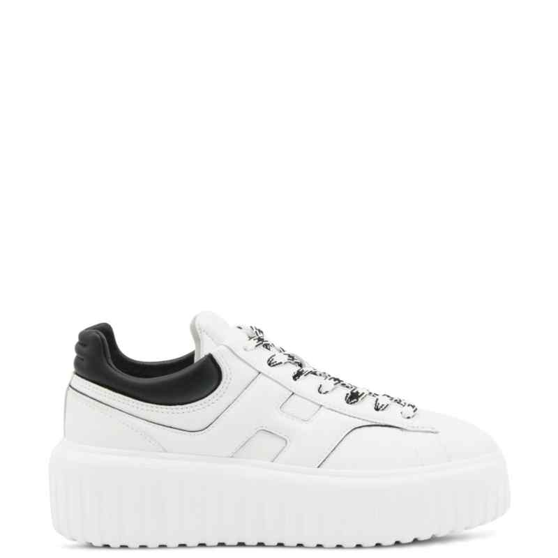190161234-ss26-hogan-hxw6450fe93uy80001 Hogan H-Stripes platform sneakers