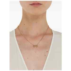 Ferragamo Necklace With Bow Pendant