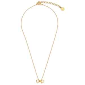 Ferragamo Necklace With Bow Pendant