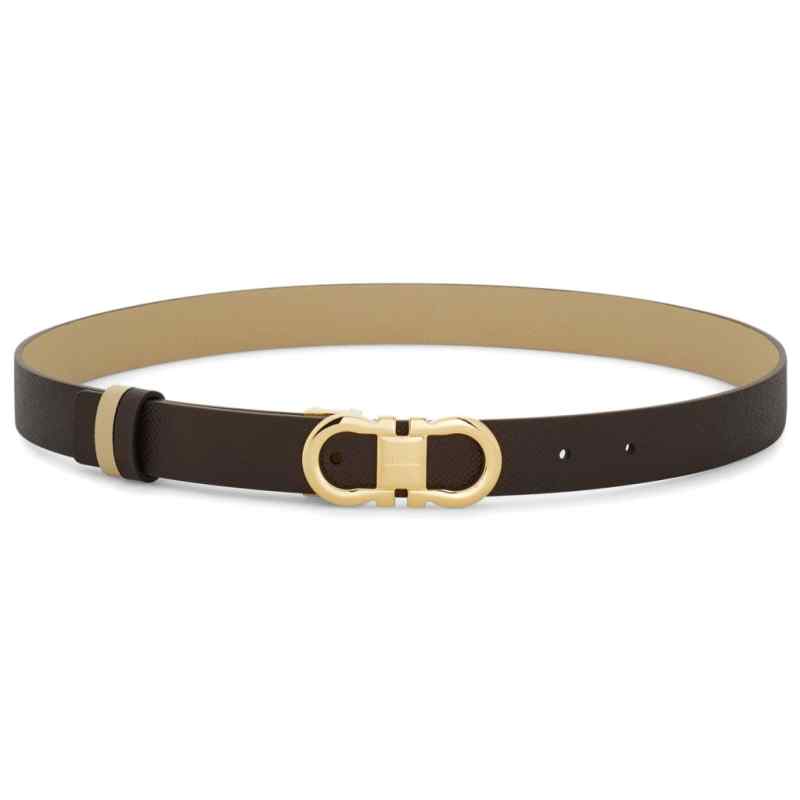 Ferragamo Reversible And Adjustable Gancini Belt
