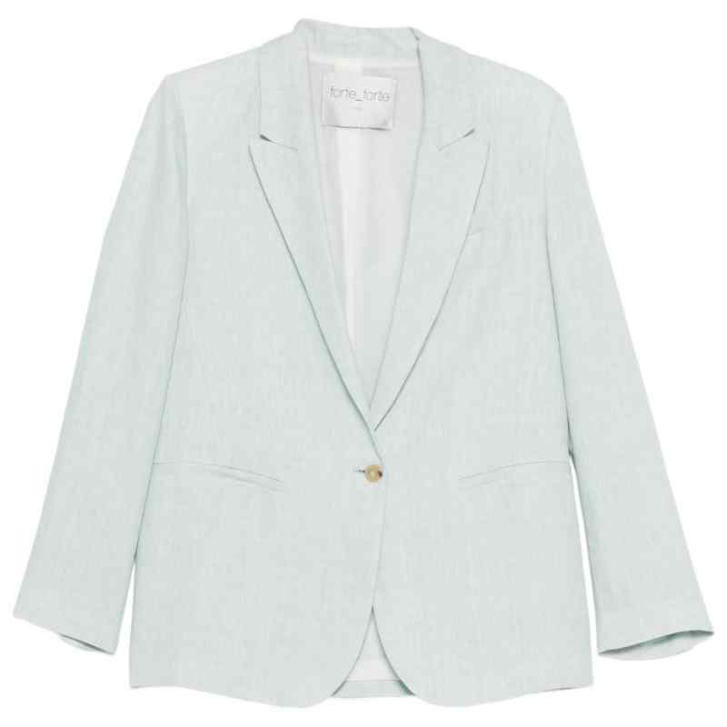 190169057-ss26-fortefortemain-14825myjacketplume Forte Forte Linen single-breasted jacket