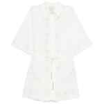 Forte Forte Embroidered cotton shirtdress