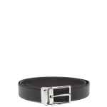 Emporio Armani Exclusive Reversible Saffiano Leather Belt