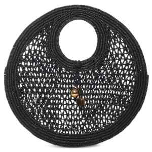 Jacquemus Spiaggia small rafia handbag