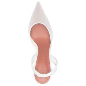 Amina Muaddi Holli slingback pumps