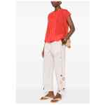 Forte Forte Embroidered cotton trousers