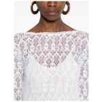 Forte Forte V-back Lace long dress