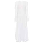 Forte Forte V-back Lace long dress