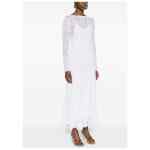 Forte Forte V-back Lace long dress
