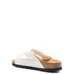 Woolrich Two Bands leather sandals