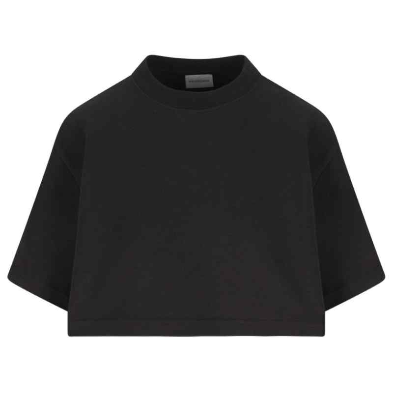 Balenciaga Cotton cropped t-shirt