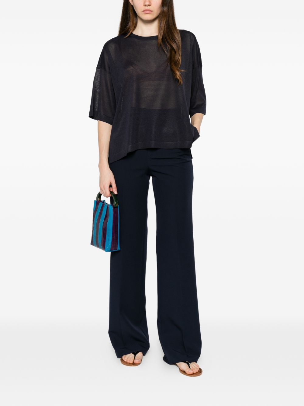 TAGLIATORE Trousers NAVY