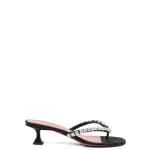 Amina Muaddi Sandals BLACK