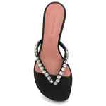 Amina Muaddi Sandals BLACK