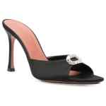 Amina Muaddi Sandals BLACK