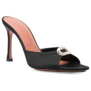 Amina Muaddi Sandals BLACK