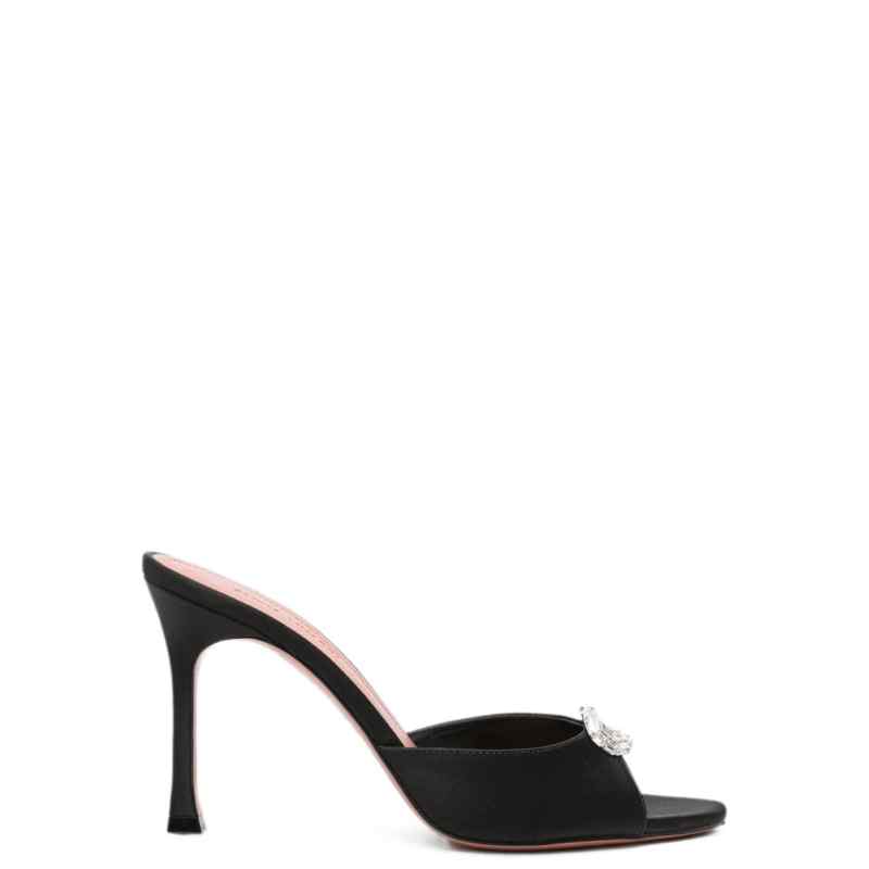 Amina Muaddi Sandals BLACK